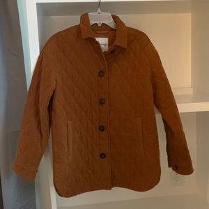 Madewell Quilted Buttondown Jacket